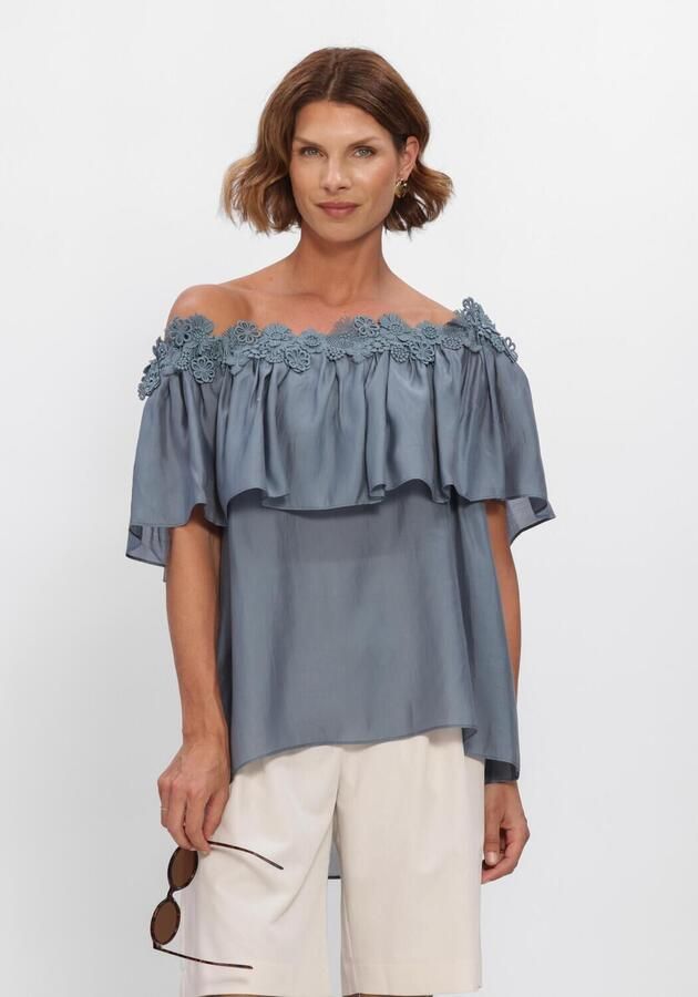 COPENHAGEN MUSE Dames Blouses Cmmolly-blouse Grijs