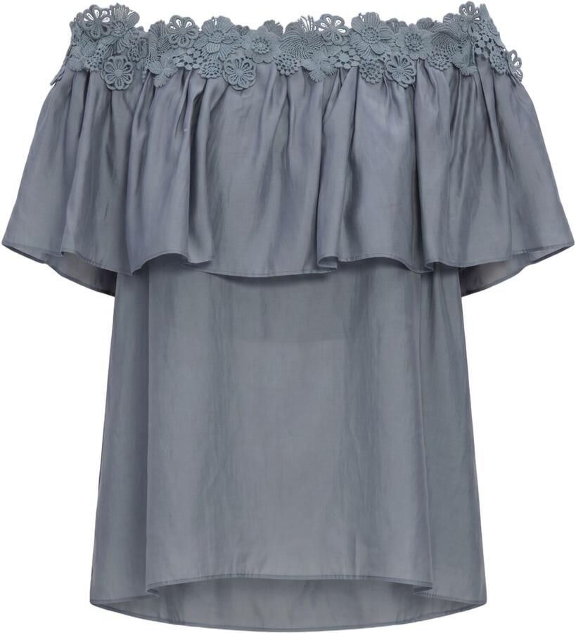 COPENHAGEN MUSE Dames Blouses Cmmolly-blouse Grijs - Foto 2