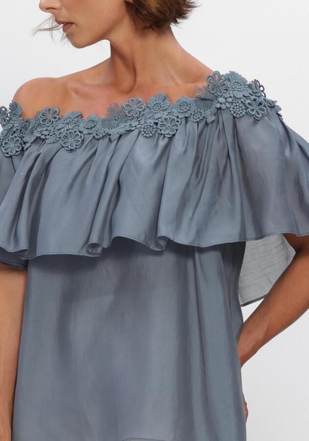 COPENHAGEN MUSE Dames Blouses Cmmolly-blouse Grijs - Foto 4