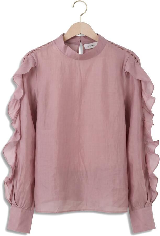COPENHAGEN MUSE Dames Blouses Cmmolly-blouse Roze - Foto 4