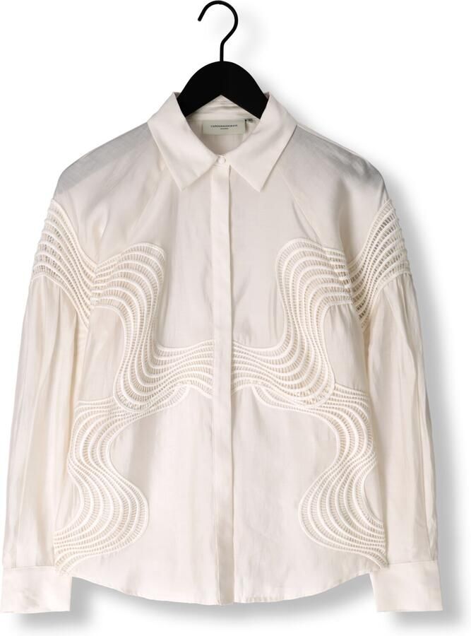Copenhagen Muse Regular fit blouse met structuurmotief model 'MOLLY' - Foto 2
