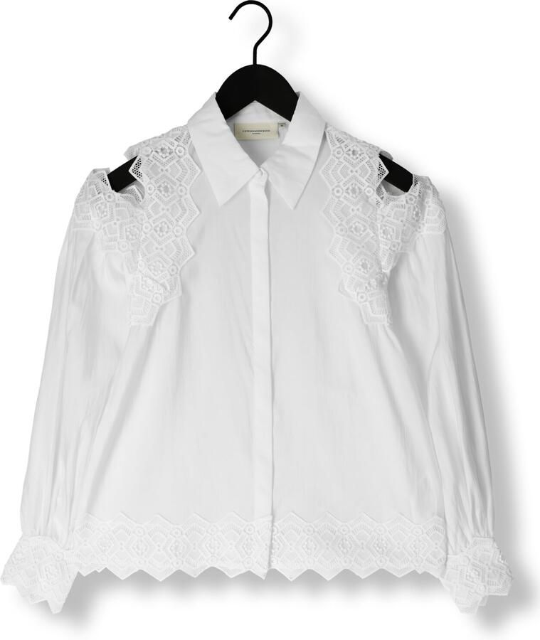 COPENHAGEN MUSE Dames Blouses Cmmolly-shirt 2 Gebroken Wit