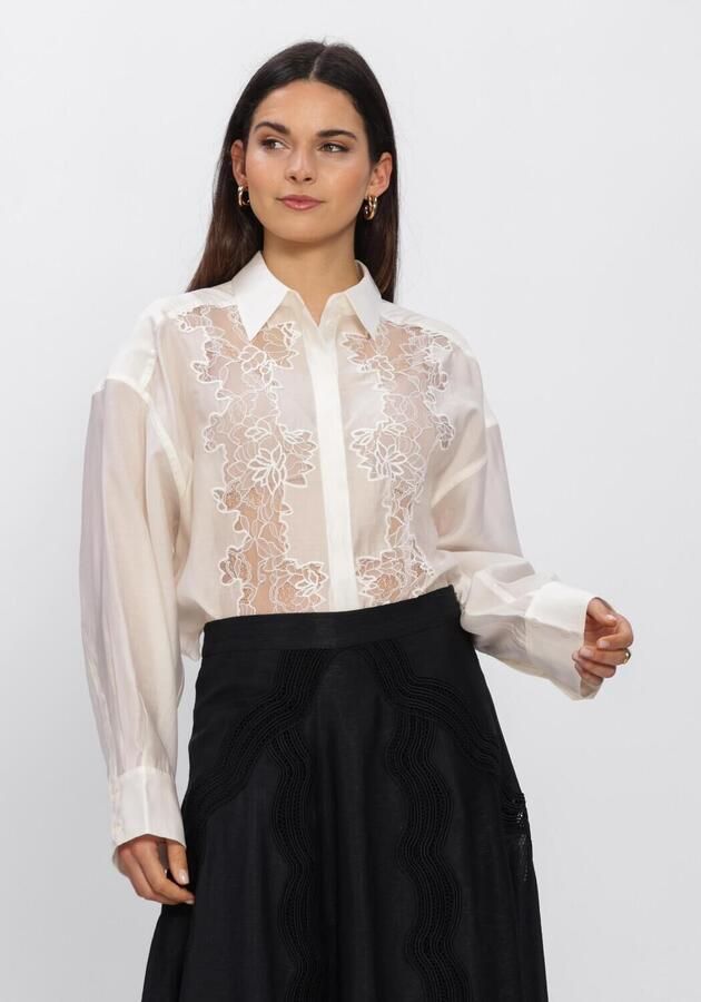 COPENHAGEN MUSE Dames Blouses Cmmolly-shirt 207856 Gebroken Wit
