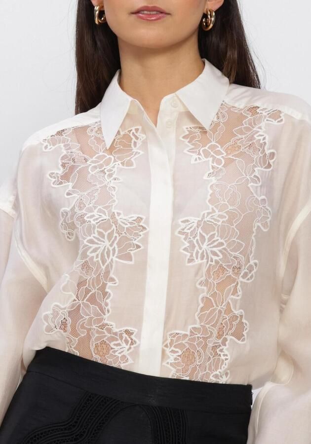 COPENHAGEN MUSE Dames Blouses Cmmolly-shirt 207856 Gebroken Wit - Foto 4