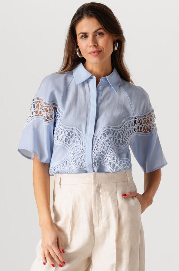 COPENHAGEN MUSE Dames Blouses Cmmolly-shirt 3 Lichtblauw - Foto 4