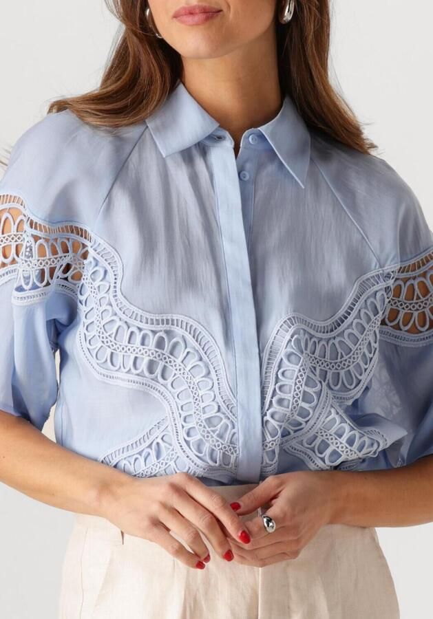 COPENHAGEN MUSE Dames Blouses Cmmolly-shirt 3 Lichtblauw - Foto 3