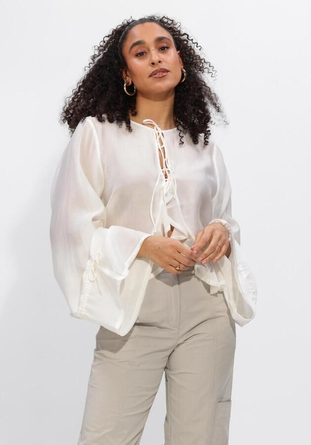 COPENHAGEN MUSE Dames Blouses Cmmolly-shirt 5 Gebroken Wit