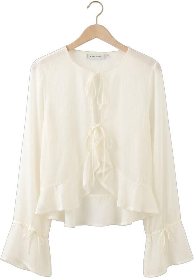 COPENHAGEN MUSE Dames Blouses Cmmolly-shirt 5 Gebroken Wit - Foto 3