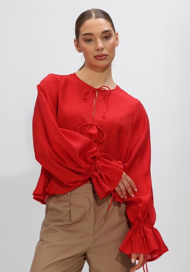 COPENHAGEN MUSE Dames Blouses Cmmolly-shirt 5 Rood