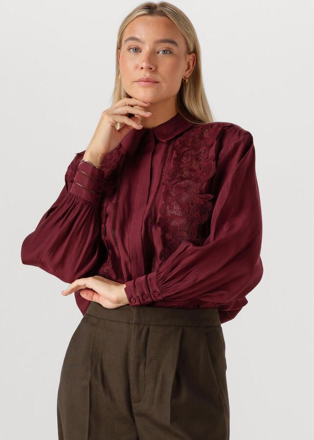 COPENHAGEN MUSE Dames Blouses Cmmolly-shirt Bordeaux - Foto 4