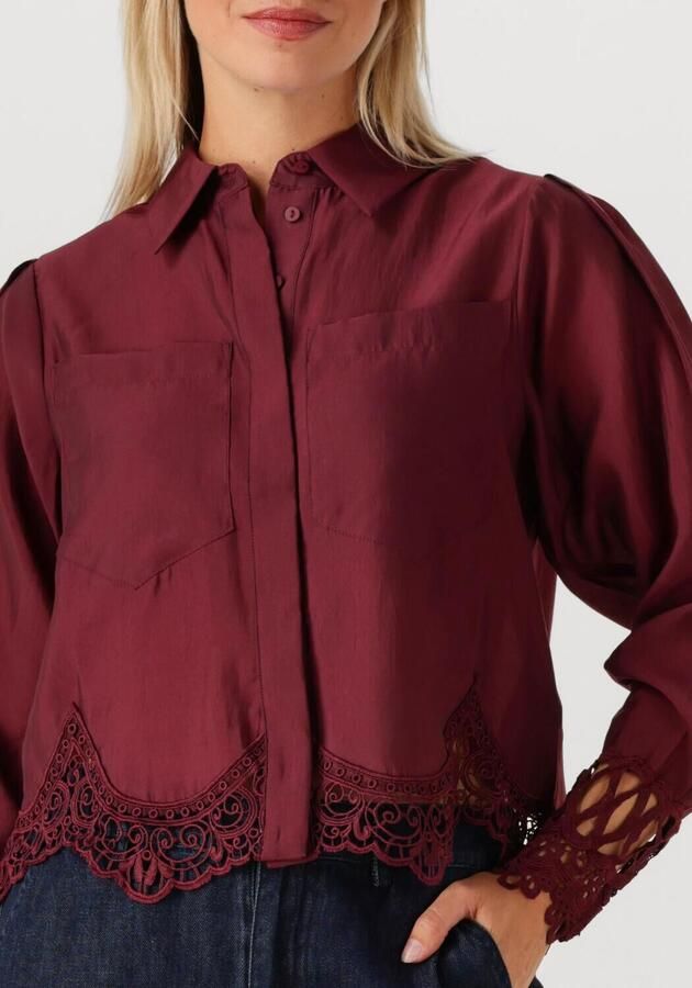 COPENHAGEN MUSE Dames Blouses Cmmolly-shirt Bordeaux - Foto 3