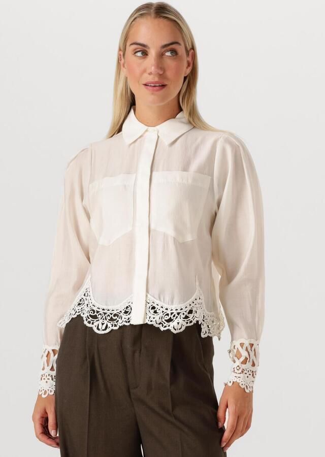 COPENHAGEN MUSE Dames Blouses Cmmolly-shirt Gebroken Wit - Foto 4