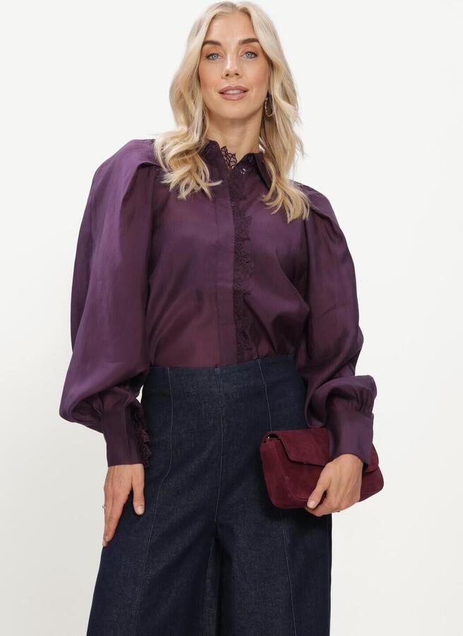 COPENHAGEN MUSE Dames Blouses Cmmolly-shirt Paars