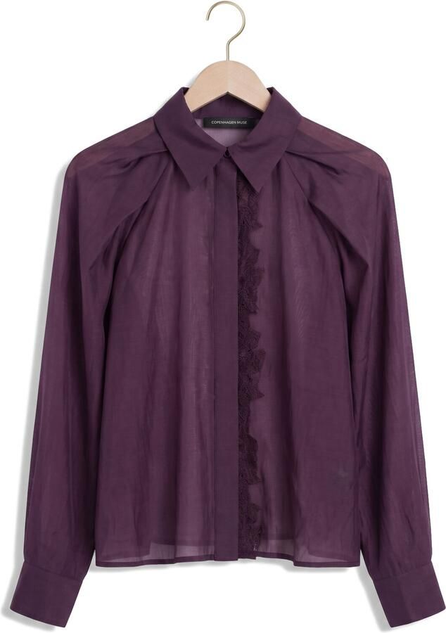 COPENHAGEN MUSE Dames Blouses Cmmolly-shirt Paars - Foto 2