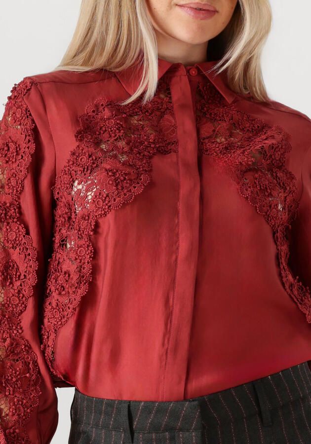 COPENHAGEN MUSE Dames Blouses Cmmolly-shirt Rood - Foto 3