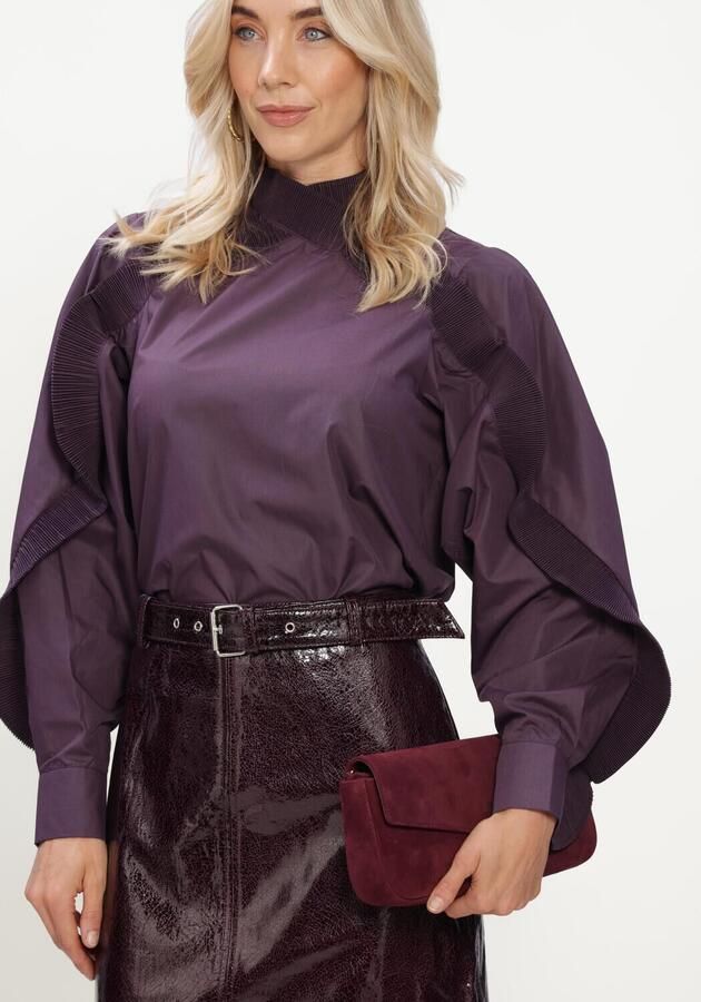 COPENHAGEN MUSE Dames Blouses Cmpleat-blouse Paars - Foto 4