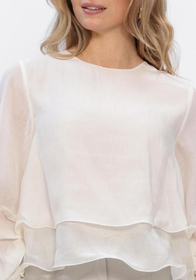 COPENHAGEN MUSE Dames Blouses Cmtilly-blouse Gebroken Wit - Foto 4