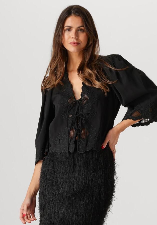 Copenhagen Muse Madelyn Blouse met lange mouwen Black Dames - Foto 4