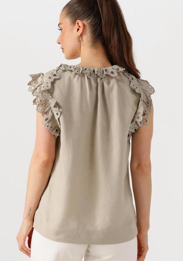 COPENHAGEN MUSE Dames Blouses Natuli Shirt Beige