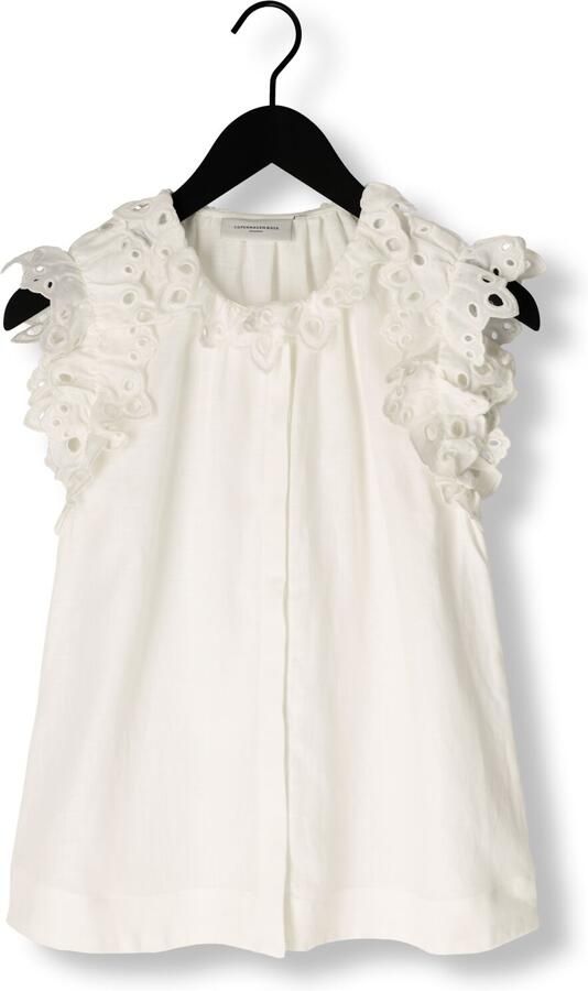 COPENHAGEN MUSE Dames Blouses Natuli Shirt Wit - Foto 3