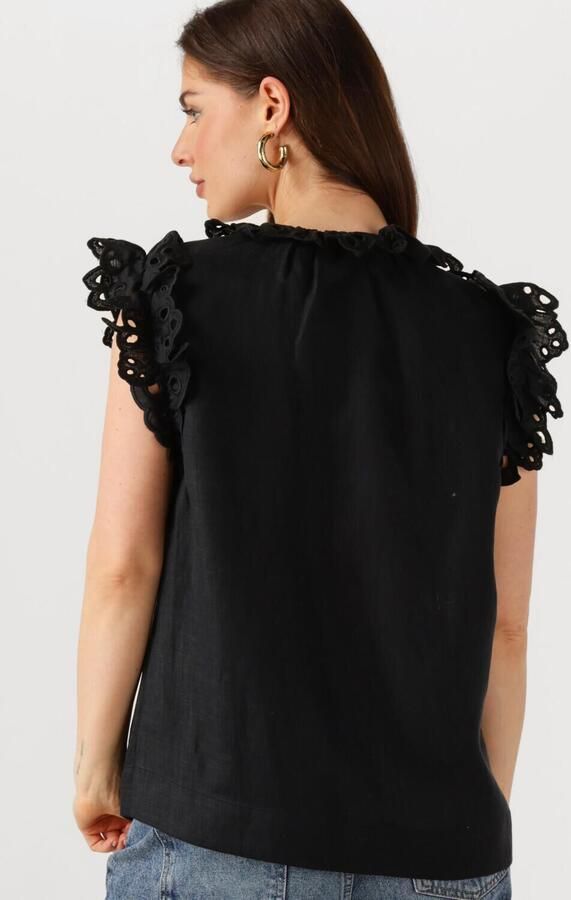 COPENHAGEN MUSE Dames Blouses Natuli Shirt Zwart - Foto 3