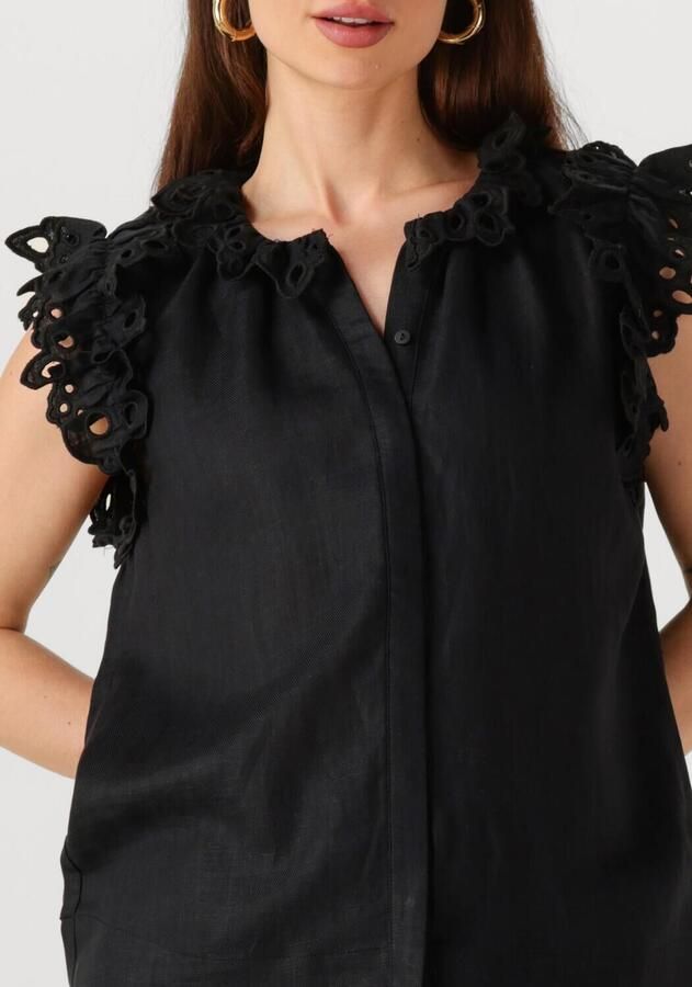 COPENHAGEN MUSE Dames Blouses Natuli Shirt Zwart