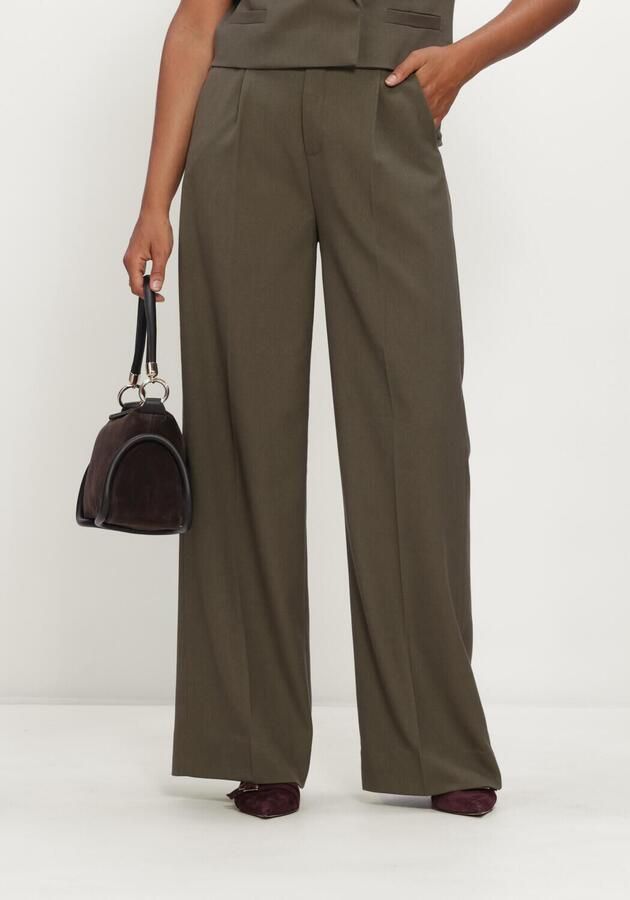 COPENHAGEN MUSE Dames Broeken Cmtailor-pants Khaki