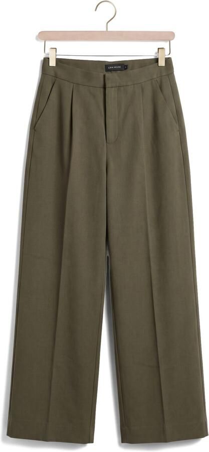 COPENHAGEN MUSE Dames Broeken Cmtailor-pants Khaki - Foto 4