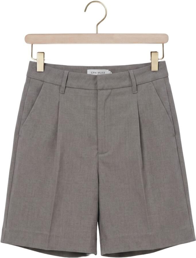 COPENHAGEN MUSE Dames Broeken Cmtailor-shorts Grijs - Foto 2