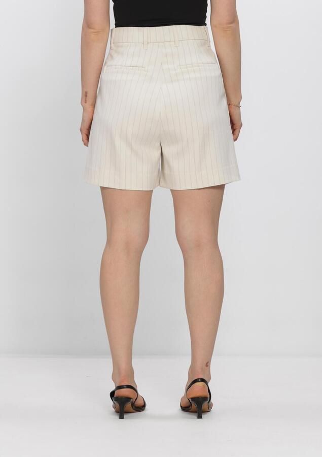 COPENHAGEN MUSE Dames Broeken Cmtailor-shorts Stripe Creme - Foto 3