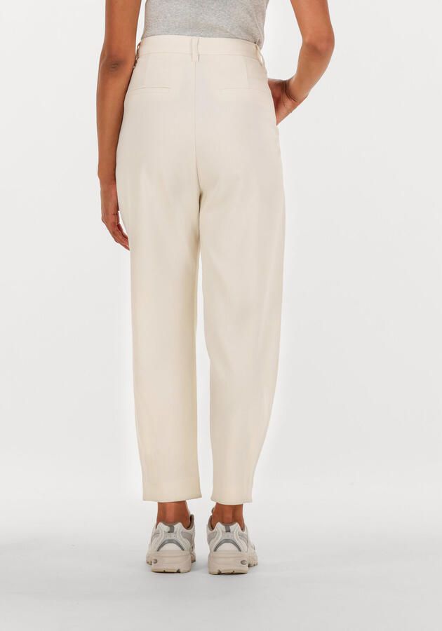 Copenhagen Muse Pantalon met geknepen pijp Tailor naturel