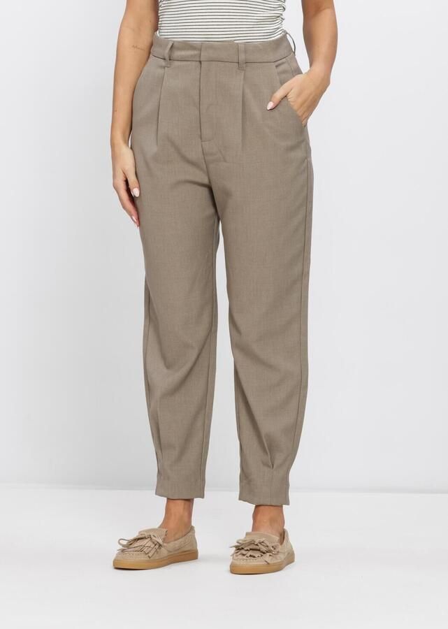 COPENHAGEN MUSE Dames Broeken Tailor Pants Taupe