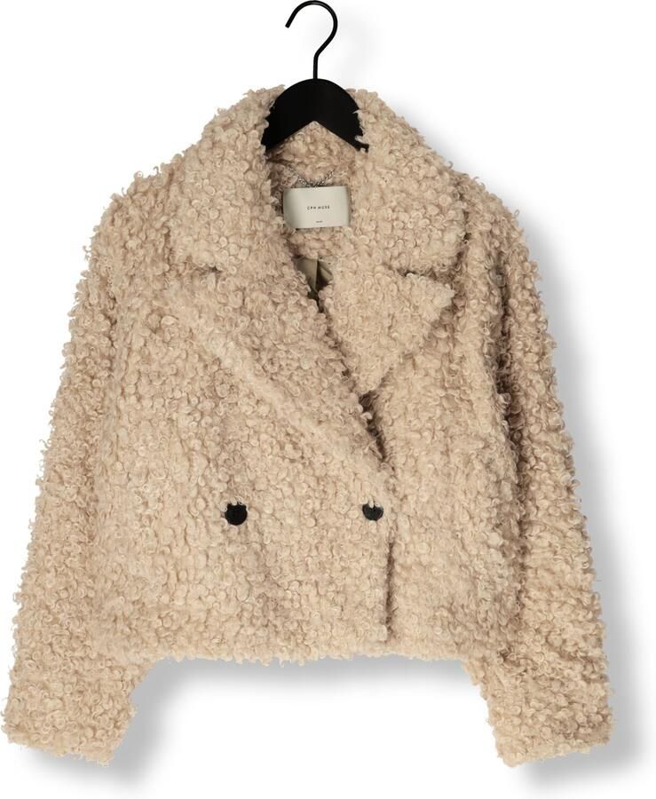 COPENHAGEN MUSE Dames Jassen Cmcurly-jacket Beige