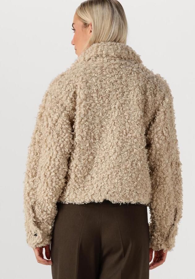 COPENHAGEN MUSE Dames Jassen Cmcurly-jacket Beige - Foto 2
