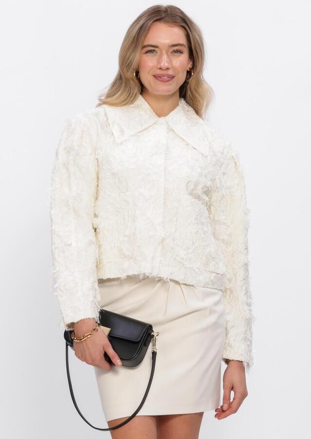 COPENHAGEN MUSE Dames Jassen Cmjany-jacket Gebroken Wit