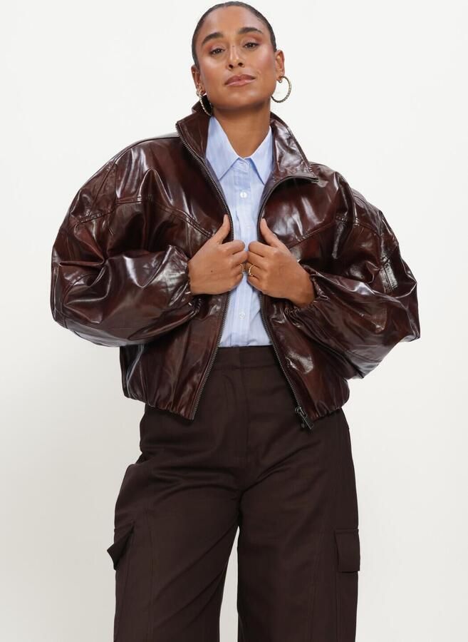 COPENHAGEN MUSE Dames Jassen Cmkrista-jacket Bruin