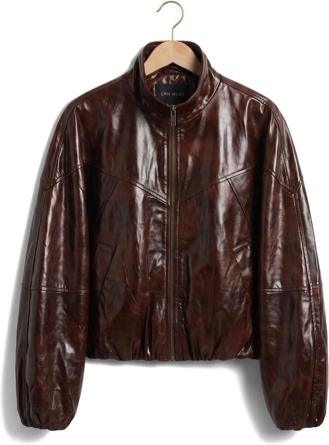 COPENHAGEN MUSE Dames Jassen Cmkrista-jacket Bruin - Foto 2