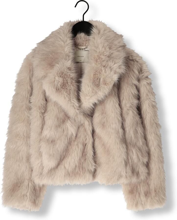 COPENHAGEN MUSE Dames Jassen Cmplushy-jacket Zand