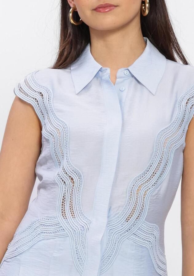 COPENHAGEN MUSE Dames Jurken Cmcole-dress Lichtblauw - Foto 3