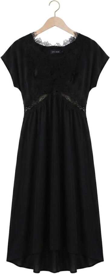 COPENHAGEN MUSE Dames Jurken Cmmolly-dress 207366 Zwart - Foto 4