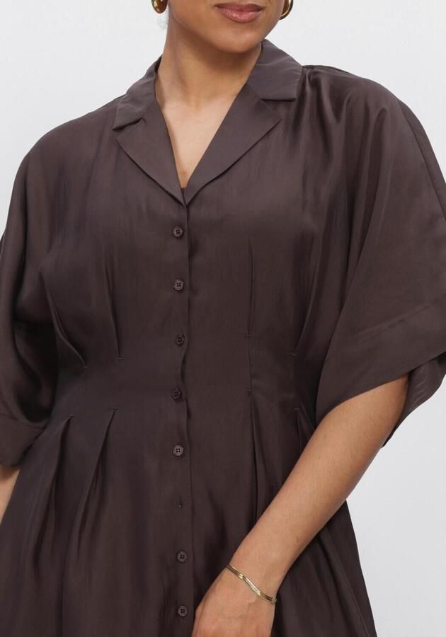 COPENHAGEN MUSE Dames Jurken Cmmolly-dress 207892 Bruin - Foto 2