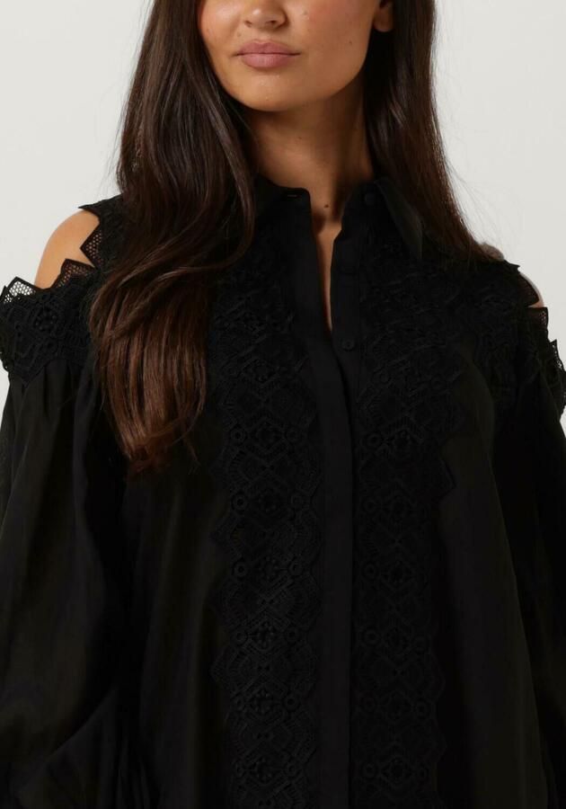 Copenhagen Muse Elegante Zwarte Midi Jurk Black Dames - Foto 2