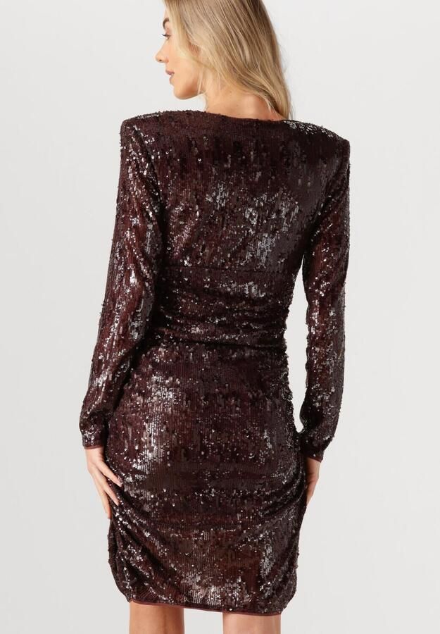 COPENHAGEN MUSE Dames Jurken Cmsequince-dress Bordeaux - Foto 2