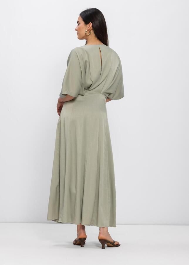 COPENHAGEN MUSE Dames Jurken Cmvianna-dress Khaki - Foto 2