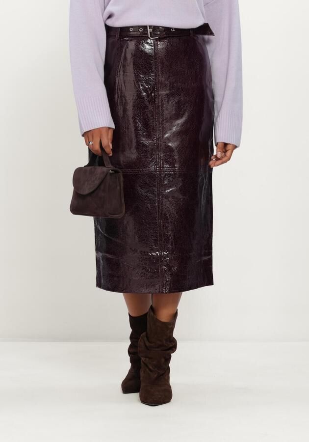 COPENHAGEN MUSE Dames Rokken Cmamy-skirt Bordeaux