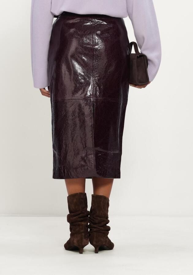 COPENHAGEN MUSE Dames Rokken Cmamy-skirt Bordeaux - Foto 2
