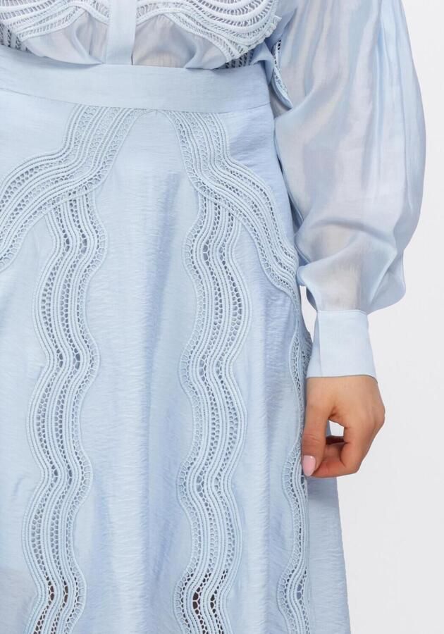 COPENHAGEN MUSE Dames Rokken Cmcole-skirt Lichtblauw - Foto 3