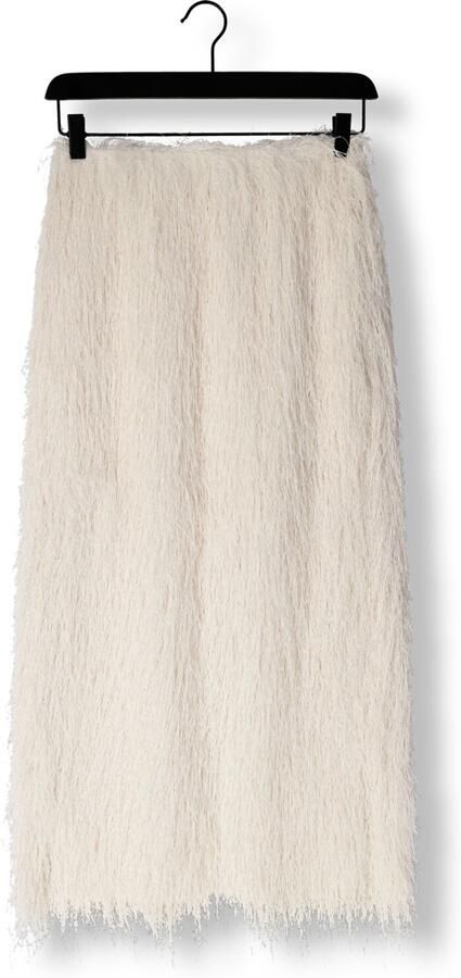 Copenhagen Muse Maxi-rok met franjes Fallon naturel - Foto 3