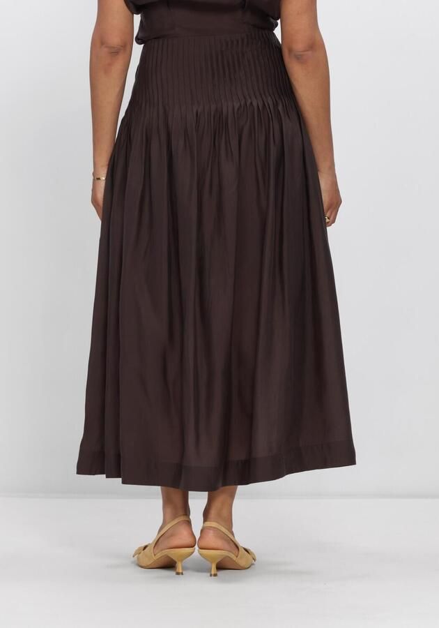 Cph Muse Midirok van lyocellmix met draperieën model 'MOLLY' - Foto 3