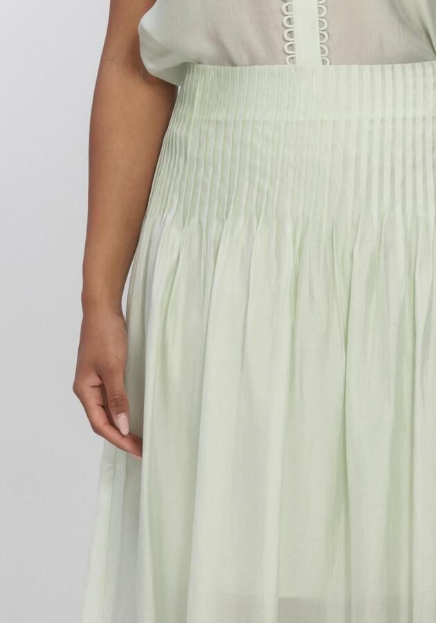 Cph Muse Midirok van lyocellmix met draperieën model 'MOLLY' - Foto 3